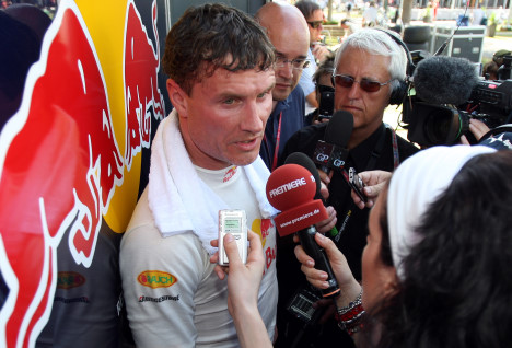 David Coulthard har ingen kommentarer til DTM rygterne.